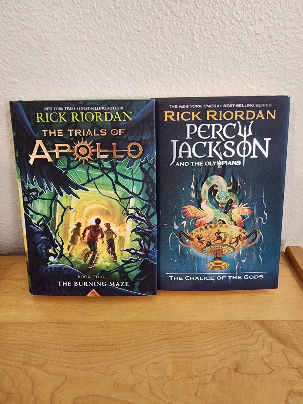 Rick Riordan Book Set - The Trails Of Apollo And Percy Jackson - Hardcover